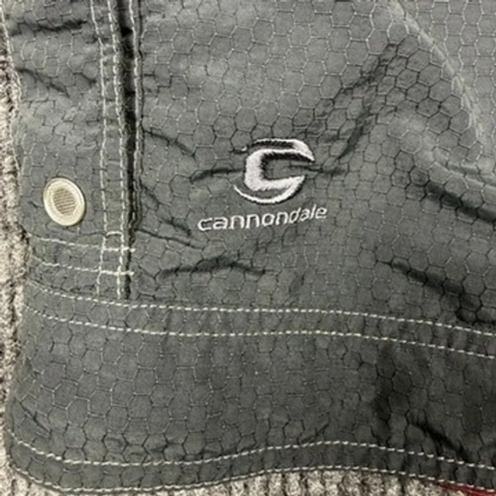 Cannondale Mens XL Mountain Bike Cargo Shorts Gray Honeycomb Texture RN0101935